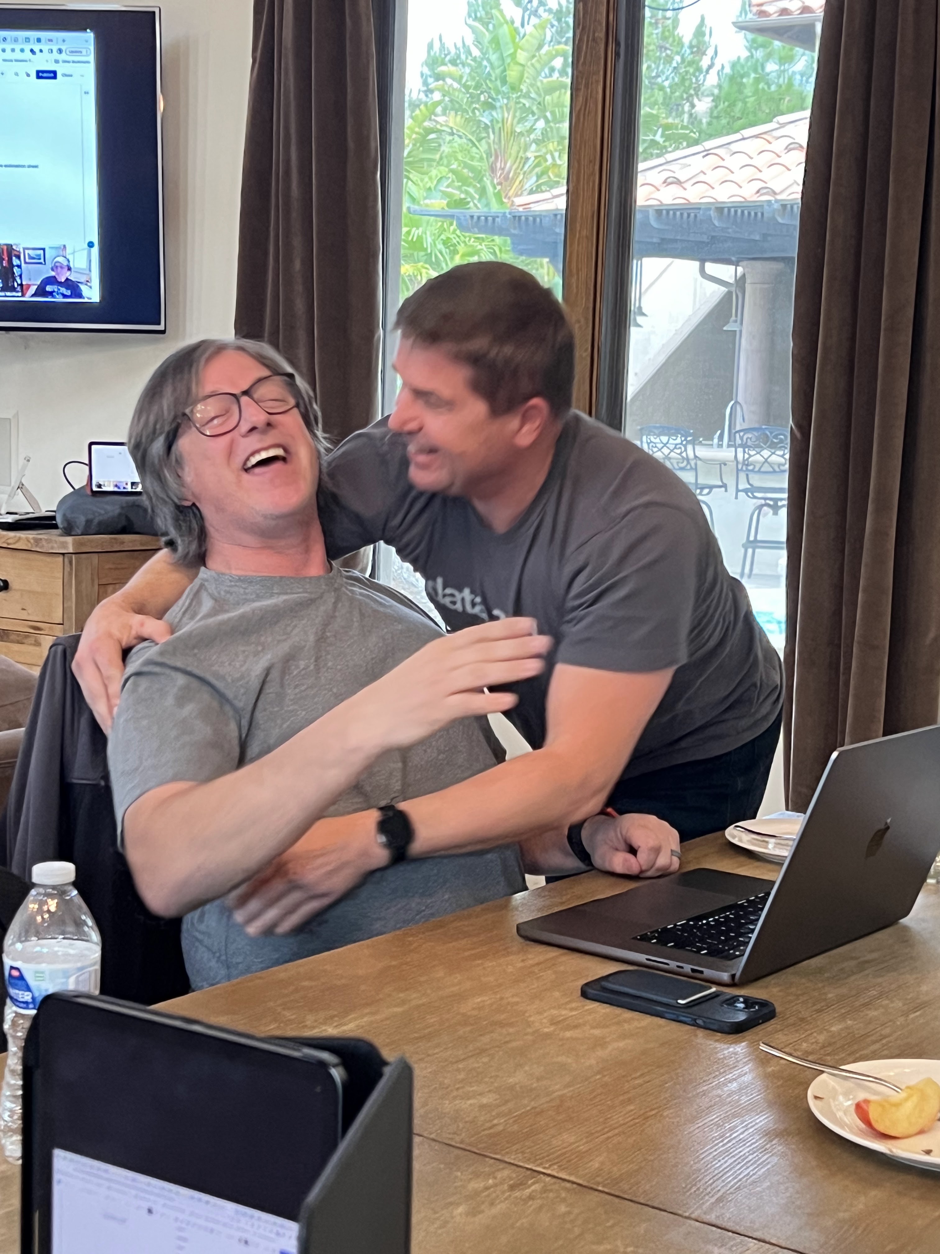 Andy and Steve