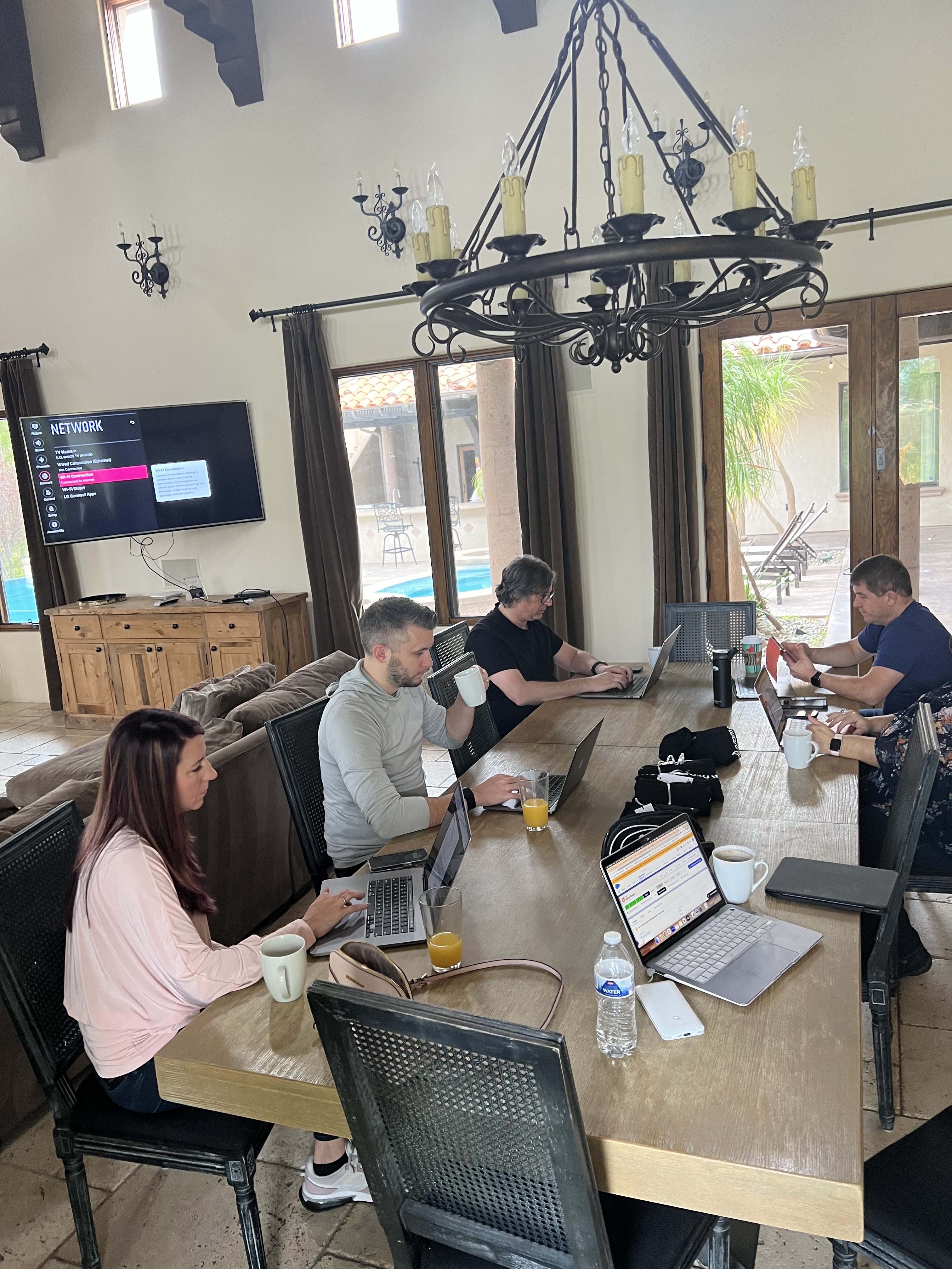Promet directors holding a meeting
