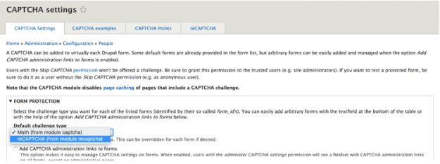 add captcha automatically to all webforms drupal