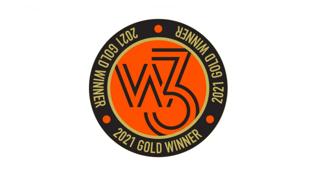 w3 Gold Award 2021