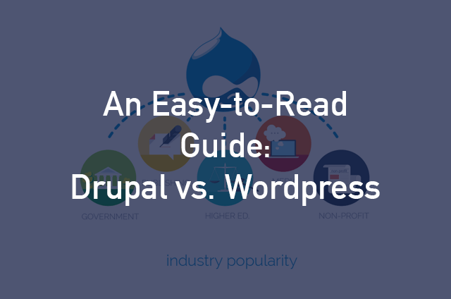 reddit developing for drupal vs wordpress