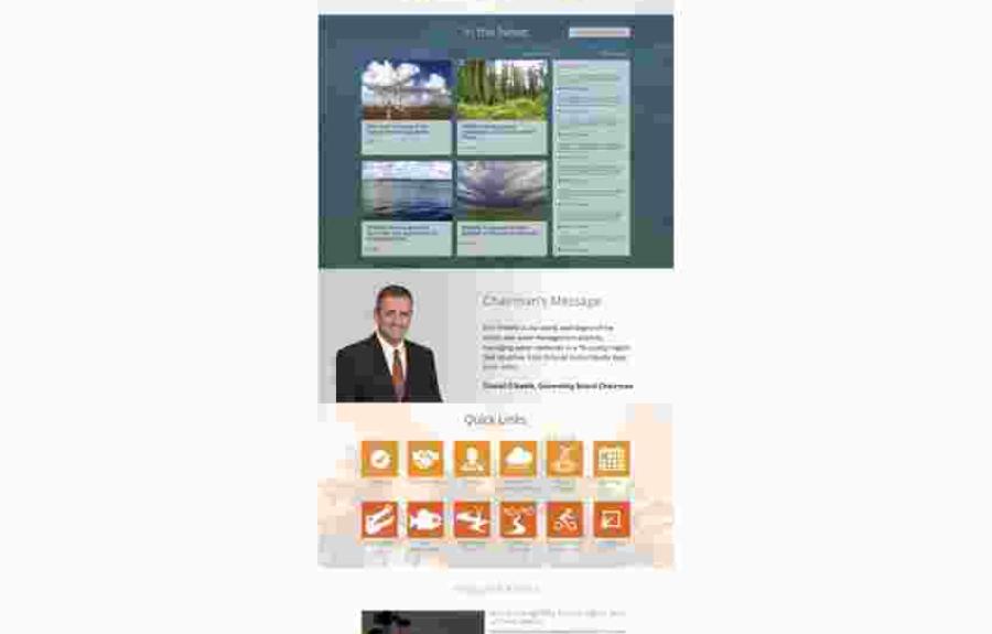 Drupal 8 ADA Web Accessibility SFWMD case study homepage image