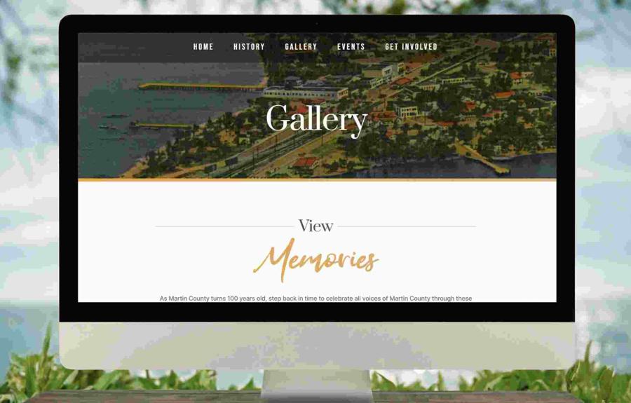 Martin County Florida Centennial Site webpage