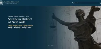 SDNY homepage