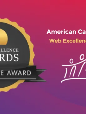 Web Excellence Award for American Camps Association