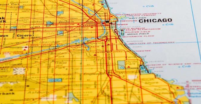 Map of Chicago