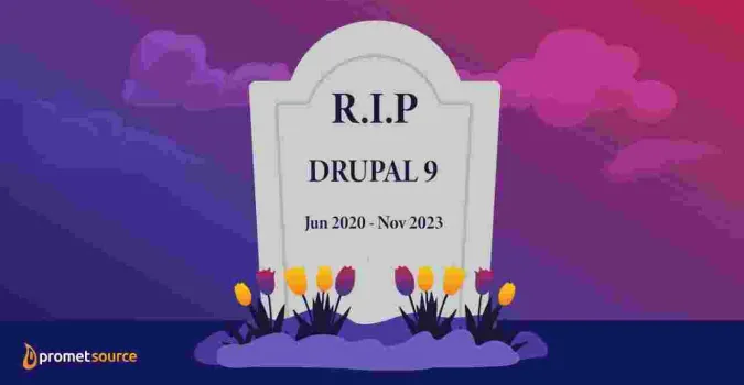 Drupal 9 end of life 