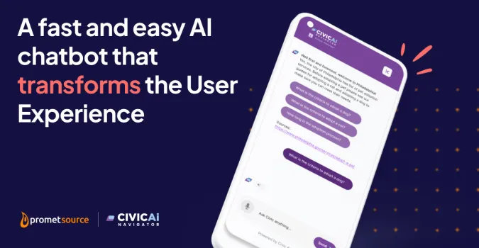Promet Source and Civic Navigator AI partnership announcement