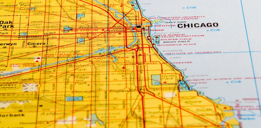 Map of Chicago