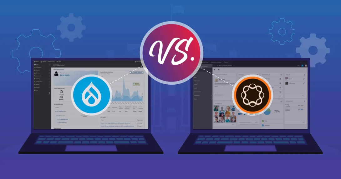 Adobe Experience Manager vs Drupal for Government header