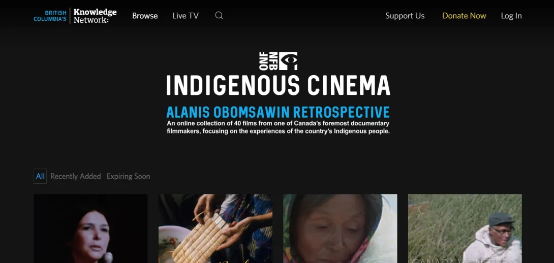 Knowledge Network Indigenous Cinema