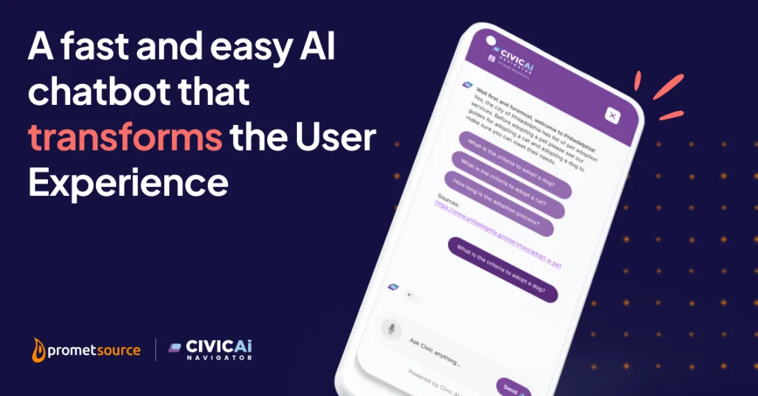 Promet Source and Civic Navigator AI partnership announcement
