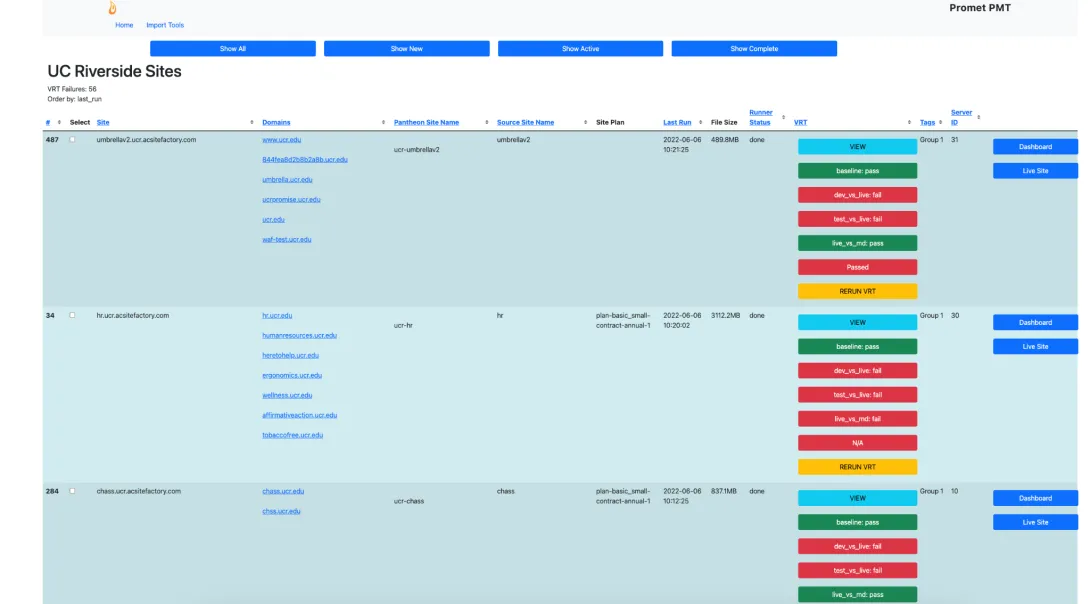 regression testing